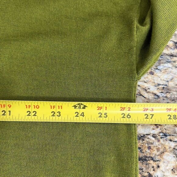 Eileen Fisher Merino Wool Asymmetrical Hem Pullover Sweater Size S - Picture 7 of 8